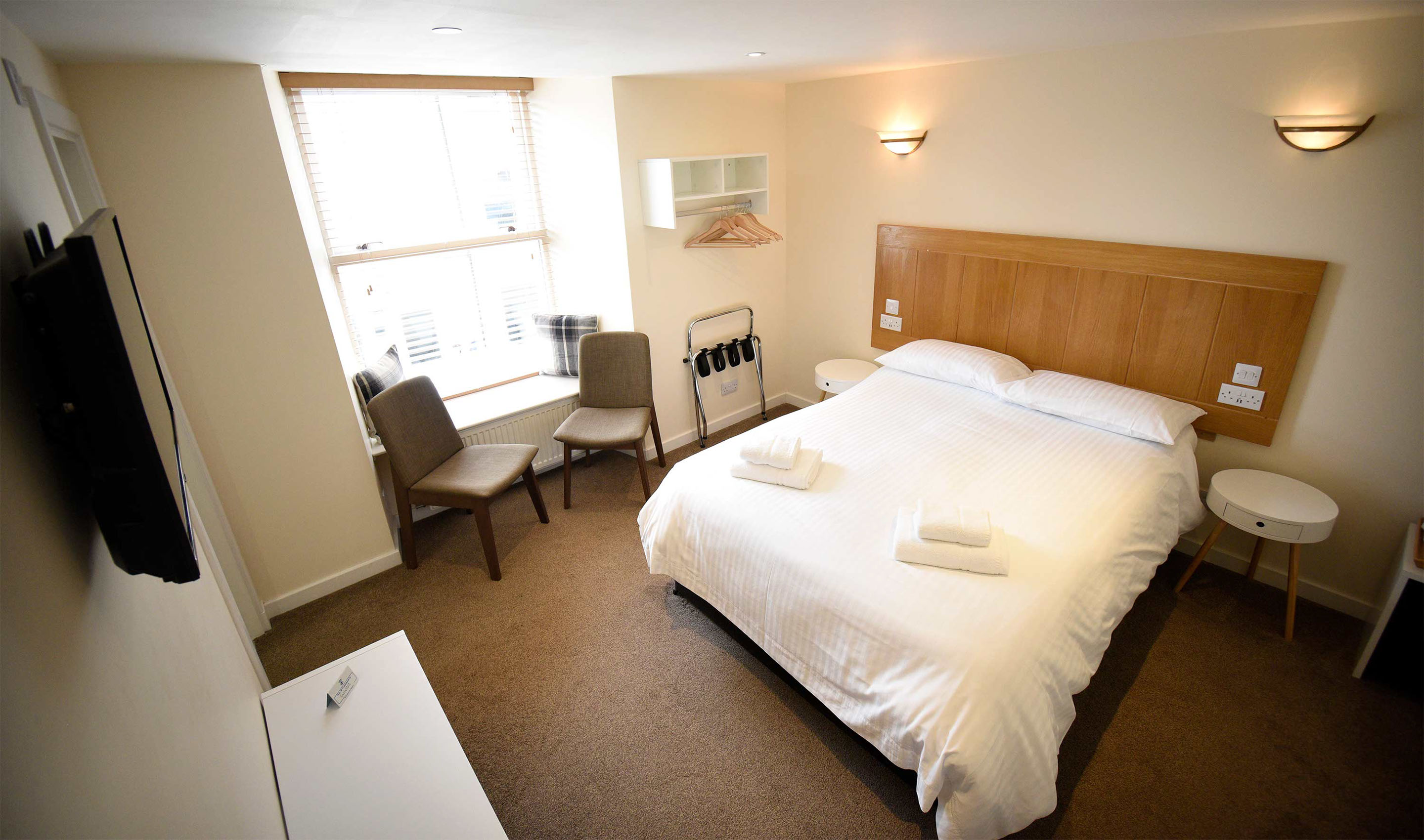 En Suite Bathrooms at the Caledonian in Portree Guest Accommodation Hotel