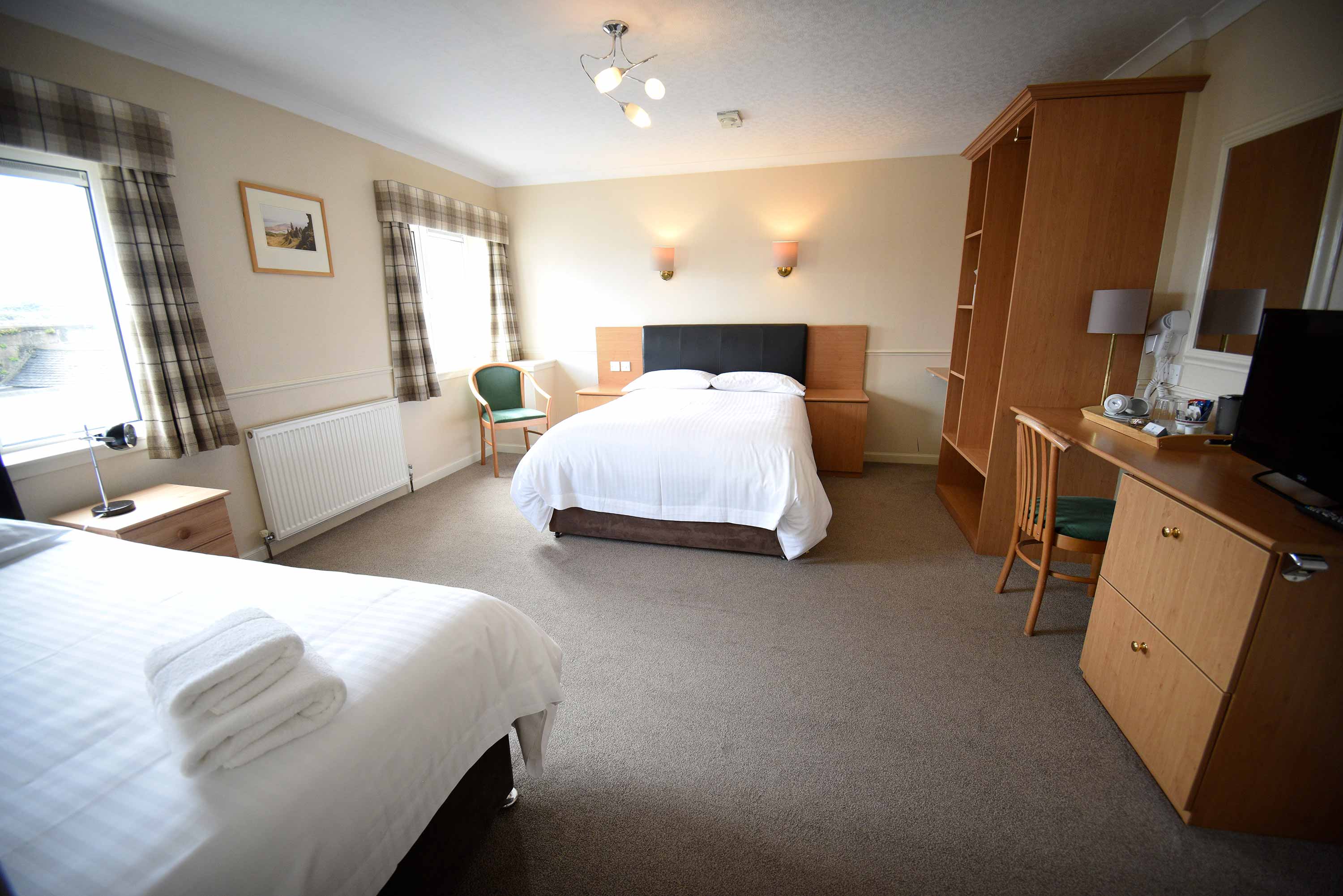 Family room accommodation at The Caledonian in Portree Guest Hotel Accommodation